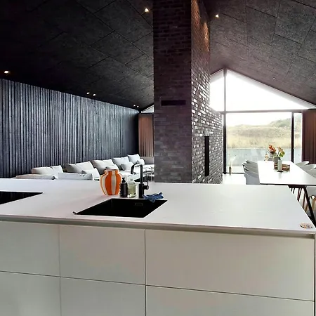 Architectural Peach And Minimalism In The Dunes Dom wakacyjny