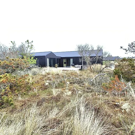 Architectural Peach And Minimalism In The Dunes Holiday home Aalbaek
