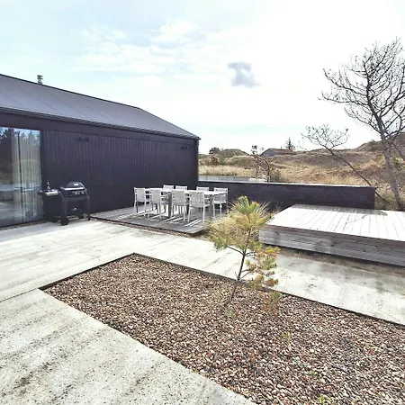 Architectural Peach And Minimalism In The Dunes Holiday home Aalbaek